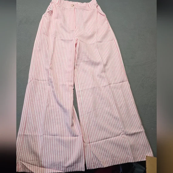 HYFVE SET Pink Striped Seersucker New In Poly Bag Small/Medium/Large Available - Picture 3 of 15